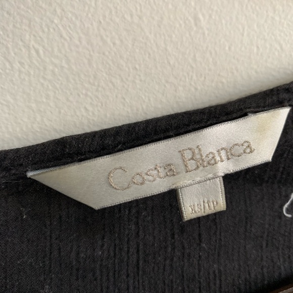 Free people style blouse embroidery boho anthropologie small xs - Picture 5 of 5